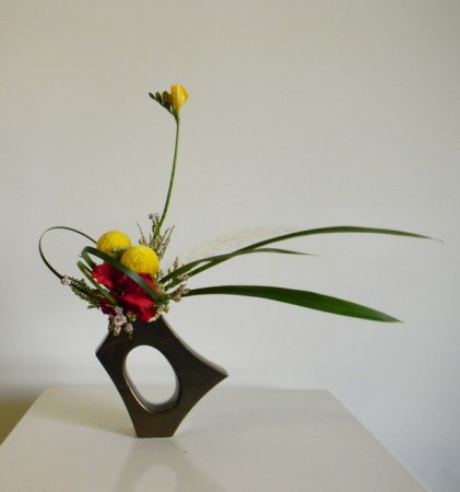 將2014聖誕節應景花未凋謝重組