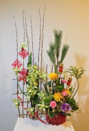 2015新年應景花藝