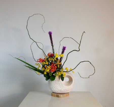 2015.09.24中秋應景花藝之變化