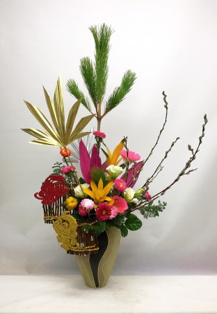 106新年應景花藝